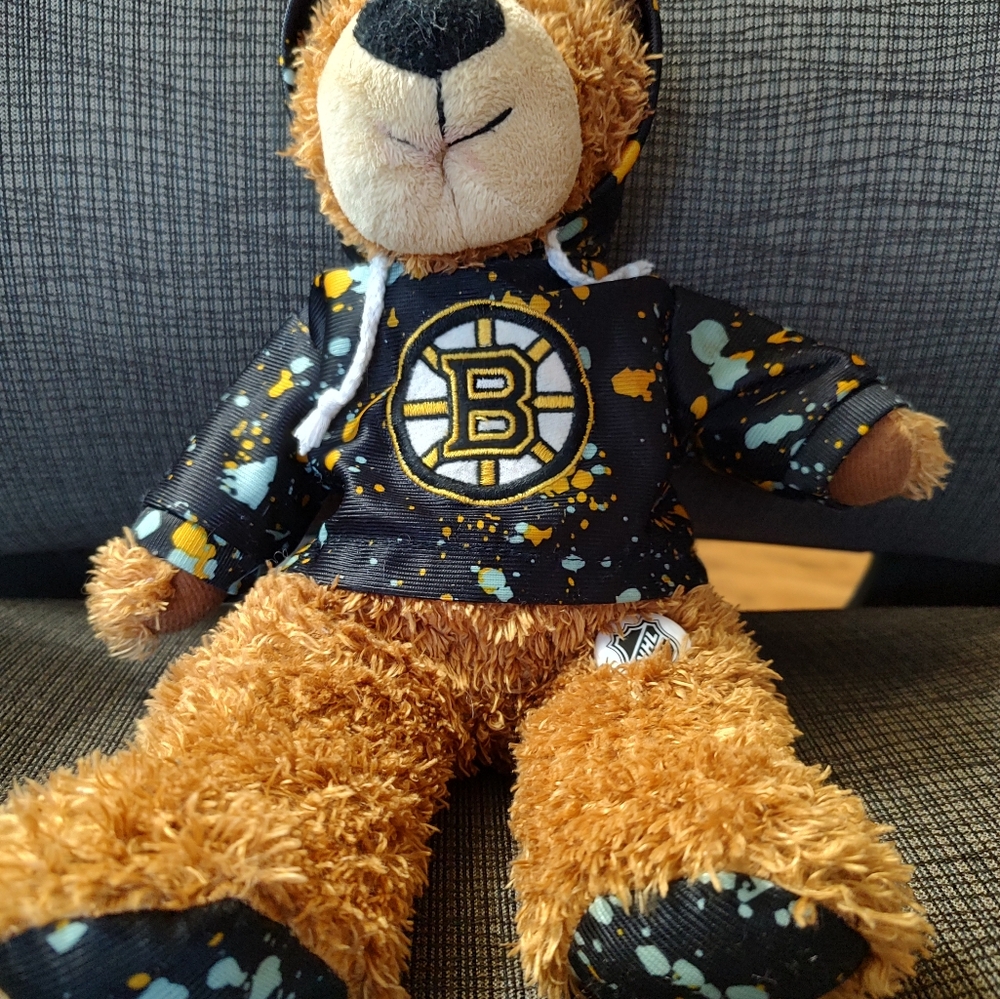 Boston Bruins NHL Good Stuff Teddy Bear - Picture 3 of 6